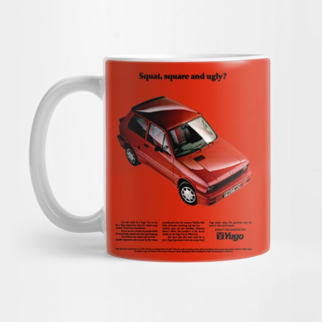 YUGO SUPERMINI - advert by Throwback Motors